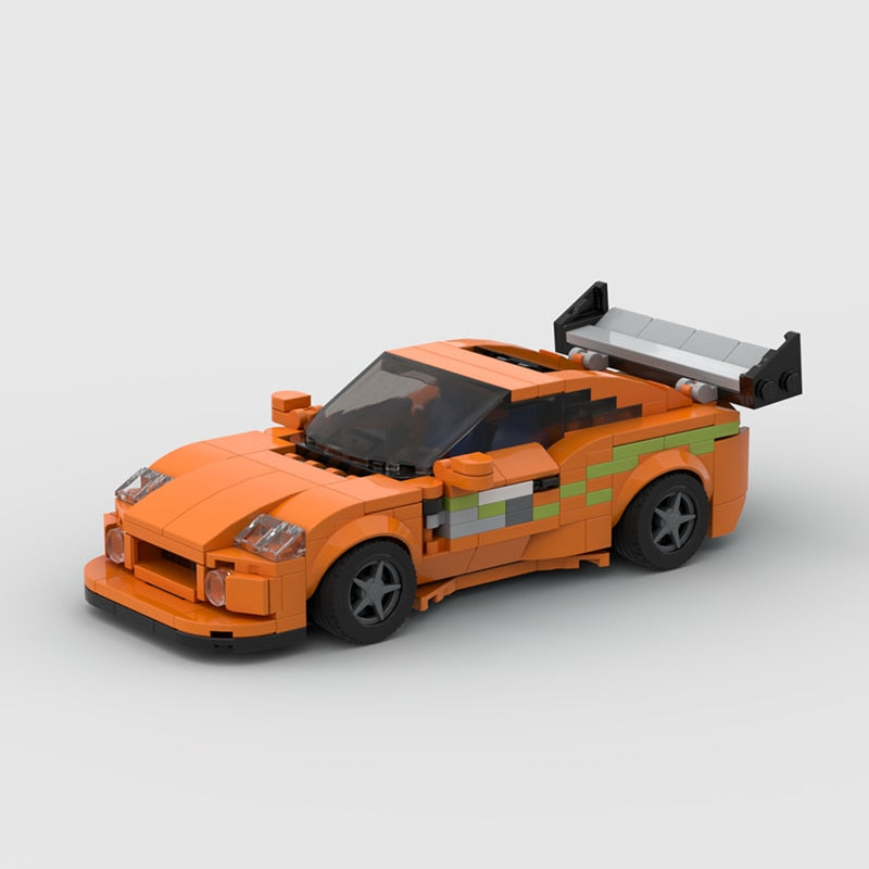 Supra Sports Car Building Blocks Brick