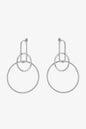 Speak For Yourself Link Hoop Earrings