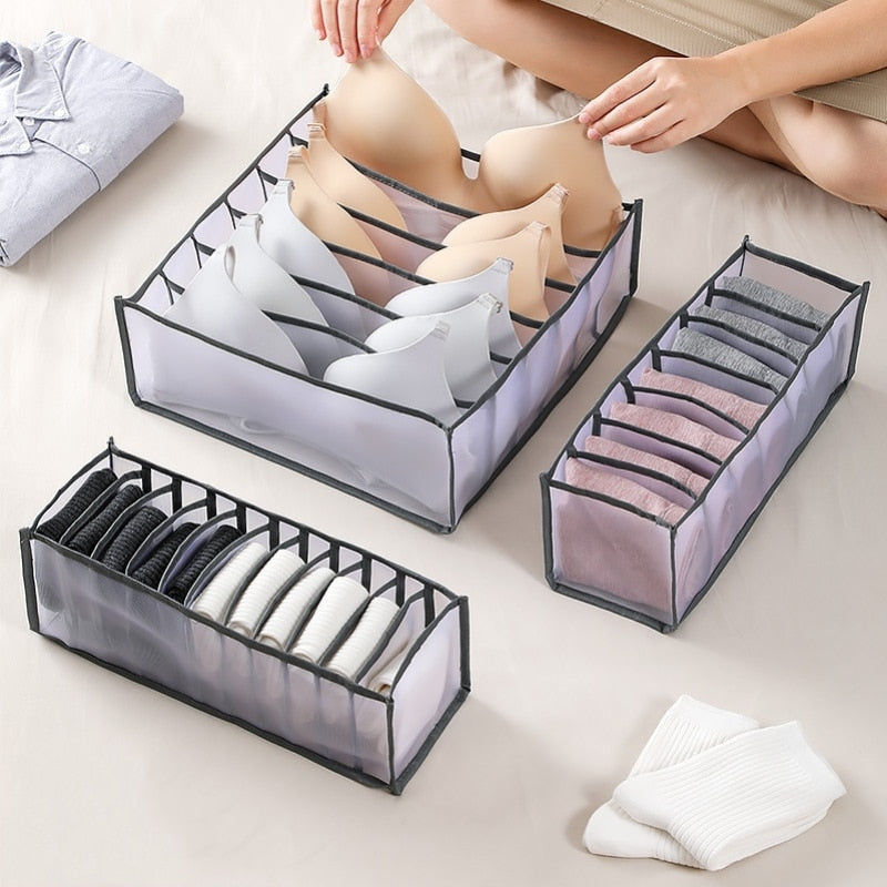 underwear organizer clothes wardrobes box closet room organizers foldable drawer home organization and bra storage bedroom shelf