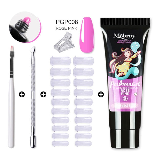 Poly Nail Gel Set