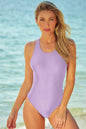 Crisscross Back One-Piece Swimsuit