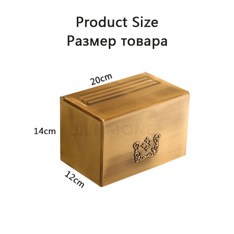 Tissue Box Holder Bathroom Wall Mounted Tissue Cartridge Paper Towel Dispenser Home Toilet Paper Holder Kitchen Napkin Holder A1