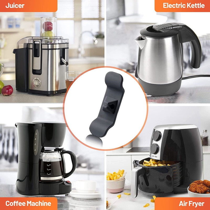 3/6pcs Cord Wrapper Hooks Wire Cord Cable Organizer Air Fryer Coffee Machine Wrap Cable Protector Winder Household Appliances