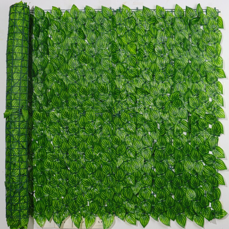 Artificial plants Ivy Privacy Fence 19.7x118in Artificial Hedges Fence Faux plant Vine Leaf Decoration for Outdoor Garden Decor