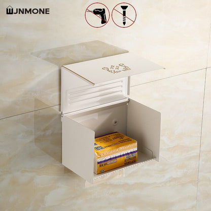 Bathroom Tissue Box Wall Mounted Tissue Cartridge Paper Towel Dispenser Home Toilet Paper Holder Kitchen Roll Paper Toilet Rack