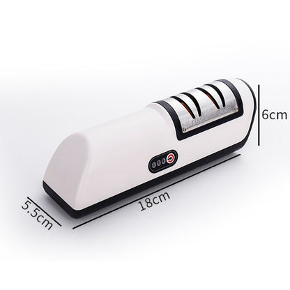 USB Electric Knife Sharpener Automatic Adjustable Rechargable Kitchen Knives Scissor Home Fast Sharpening Kitchen Tools Grinder