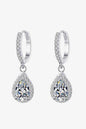Moissanite Teardrop Earrings